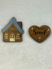 VTG Home OR Sweet Wooden Replacement Wall Decor Country 1980s - CHOICE picture