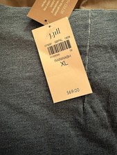 J. Jill Women’s Rainwash Pants Blue Solid Flat Front Regular Size XL KPT073291 picture