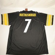 NWT Mitchell & Ness Super Bowl 3XLB #7 Ben Roethlisberger Throwback 2004 Steeler picture
