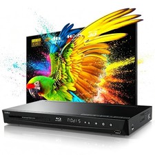 DpBlue 1080P 3D Blu-ray DVD Player for Home Theater, 5.1 Channel Audio Out picture