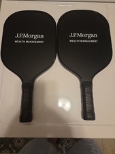 J.P. Morgan Wealth Management Pickleball Paddle Set of 2 picture