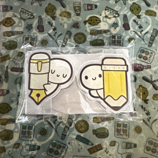 TCMC TheCoffeeMonsterzCo Acrylic Clip Set picture