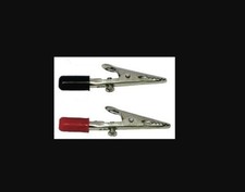 United Scientific ACLPBR-PK/10 Insulated Alligator Clips  400 Pcs (40 x 10-Pack) picture