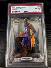 Panini 2012-13 Prizm Kobe Bryant #24 Los Angeles Lakers PSA 8 Graded picture