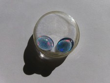 Matched Pair Australian Opal Triplet 10x8mm Oval Cabochon Loose Gemstones Fire picture