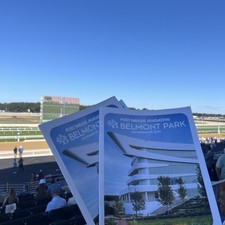 Unused Belmont Park Racing Program from September 18, 2026 Grand Opening picture