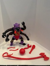 Vintage 1991-92 TMNT Antrax Complete  Weapons Playmates Ninja Turtles Villain picture