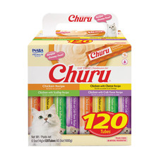 INABA Churu Creamy Lickable Cat Treats Chicken Variety Vitamin E 120 Tubes picture