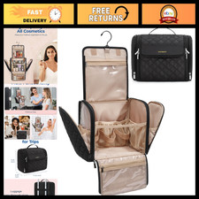 Large Capacity Hanging Travel Toiletry Bag - Water-Resistant Cosmetic Organizer, picture