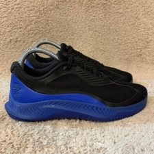 R.A.D One Training Shoes Mens 6 Black Blue Low Top Sneakers 0124-ONEDZB-060 picture