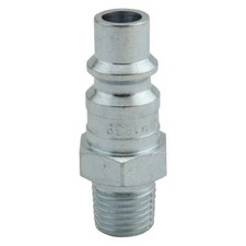 Milton 1839 H-Style Quick Connect Plug, 1/4 In Mnpt, Steel, Pack Of 10 picture