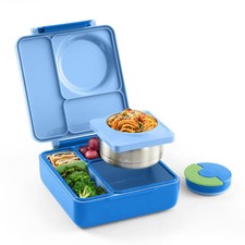 OMIE OmieBox Insulated Bento Lunch Box with Leakproof Thermos Food Jar 3 picture