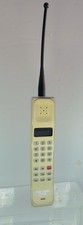 MOTOROLA THIN BRICK/ ULTRA C/1992/ILLINOIS/beige-white/orangeLED/new Antenna/EUC picture