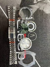 DIY SET for 3235 41MM Watch case + dial + hands + Stainless Steel Strap picture