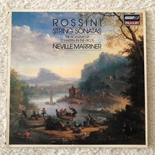 LONDON  STS 15576     ROSSINI STRING SONATAS   NEVILLE MARRINER picture