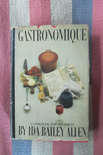 Vintage 1958 Gastronomique Ida Bailey Allen Hardcover Dust Jacket Cookbook picture