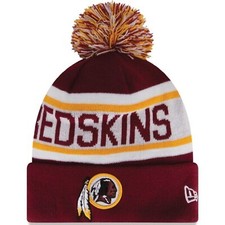 NWT Very Rare NFL Washington Redskins Adult New Era Biggest Fan Knit Beanie Cold picture