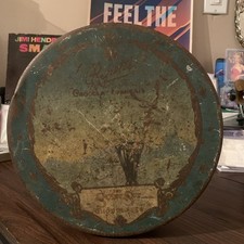 Antique European Chocolate Tin Large 10-Inch Vintage Litho Metal EBay 1/1 🔥 picture
