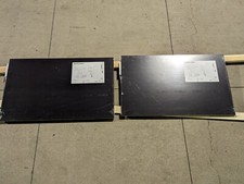 TWO IKEA KOMPLEMENT Shelf Black brown  39 3/8 X 22 7/8” 802.779.71 PAX WARDROBE picture