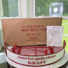 Vintage Kraft Cheese Store Display Rack Deli X-Tender 1970s NOS Complete In Box picture