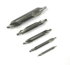 HHIP 5 PIECE M42 8% COBALT 60 DEGREE NO.1-NO.5 CENTER DRILL SET (5000-3011) picture