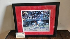 Autographed Pete Rose Cincinnati Reds Photo MLB Baseball STEINER COA HOLO CARD  picture