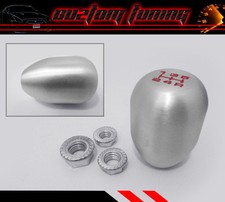 FOR HONDA HEAVY WEIGHTED JDM 5-SPEED MANUAL TRANSMISSION SHIFT KNOB SILVER picture
