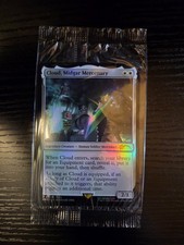 Cloud, Midgar Mercenary Foil Promo P 0001 W/game- Sealed Magic the Gathering MTG picture