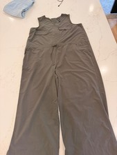Athleta Nighttime Bliss V-Neck Wide Leg Jumpsuit Sz 2X Athleisure Loungewear ￼ picture