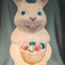Vintage Empire Easter Bunny Plastic Blow Mold picture
