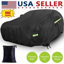 Heavy Duty Waterproof Full Car Cover All Weather Protection Outdoor Dustproof picture