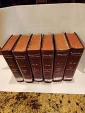 Matthew Henry's Commentary -Whole Bible Vol 1-6 Set Revell 1900's GOOD B2 picture