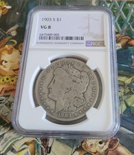 1903 S Morgan Silver Dollar NGC certified picture