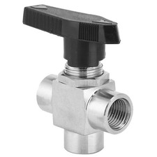 High Pressure 3 Way Ball Valve For Water Pipe Control Excellent picture