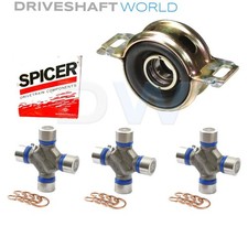 Driveshaft Support Bearing & Spicer U-Joints Set for Toyota Tacoma 2005-2015 picture