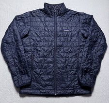 Patagonia Nano Puff Jacket Mens Medium Blue Quilted Primaloft Full Zip 84212 picture