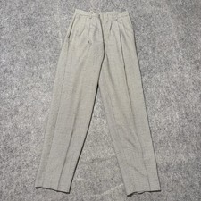 VTG 80s 90s Cotler Houndstooth Pleated Trousers Pants Made in USA Mens 30 L picture