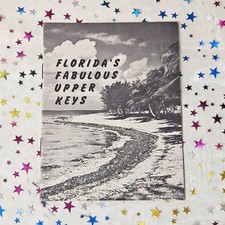 Vintage 1963 Florida's Fabulous Upper Keys Black And White Travel Booklet picture