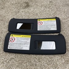 2000-2006 - Audi TT mk1 Convertible Roadster Sun Visors Visor LH RH OEM Black picture