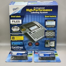 Brother P-Touch PT-2700 Thermal Printer Labeling System + 2 TZ Tape Refills NEW picture