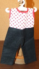 VTG Shirley Temple Style Unbranded Jumpsuit with Snap Closure picture