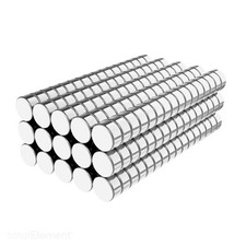 4 x 2 mm Neodymium Rare Earth Metric Disc Magnets N52 (250 Pack) picture