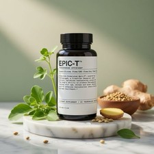Epic T Testosterone Optimizer Natural Test Support Fenugreek Extract Vegan 60ct picture
