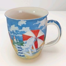 Cape Shore Scenic Beach and Boats Coffee & Tea Mug 15oz park maine coastal picture