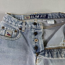 Vintage Cruel Girl Jeans Low Rise Straight Relaxed 90s Y2K Button Fly Sz 3 Long picture