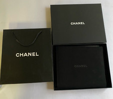 CHANEL Box Empty Pendant Gift Box 7.5” X10” X 1.8”  Pouch With Shopping Bag picture