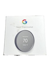 Google Nest Thermostat Smart Programmable Wi-Fi Thermostat Charcoal GA02081-US picture