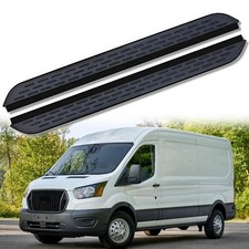 2Pcs Running Boards Side Step For Ford Transit Standard Wheelbase SWB 2014-2025 picture