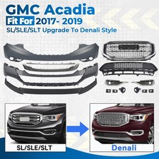For 2017-2019 GMC Acadia SL SLE SLT to Denali Front Bumper Cover Upgrade Kit Set picture