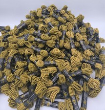 Dr. Martens 140cm Boot Laces 55 Inch Round Brown & Yellow Shoelaces For 8 Eyelet picture